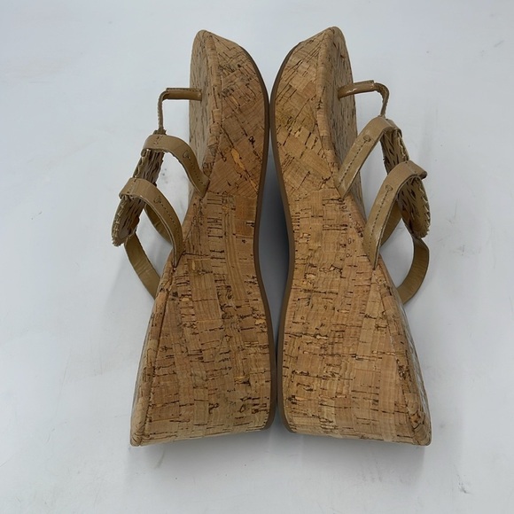 CIRCUS BY SAM EDELMAN Womens Pink 1" Platform CorkRocky Thong Sandals - Picture 5 of 7